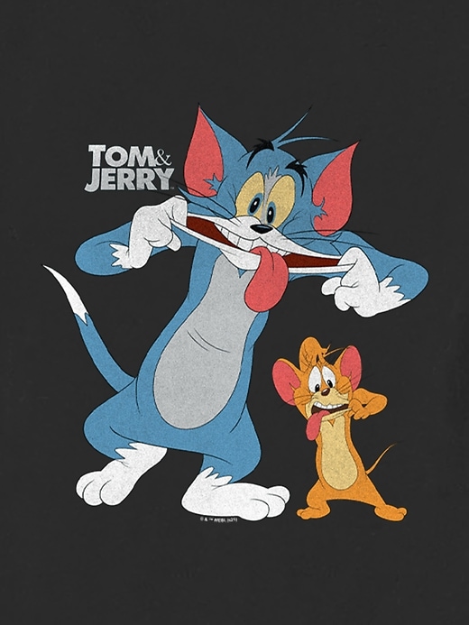 View large product image 2 of 3. Toddler Tom and Jerry Graphic Tee
