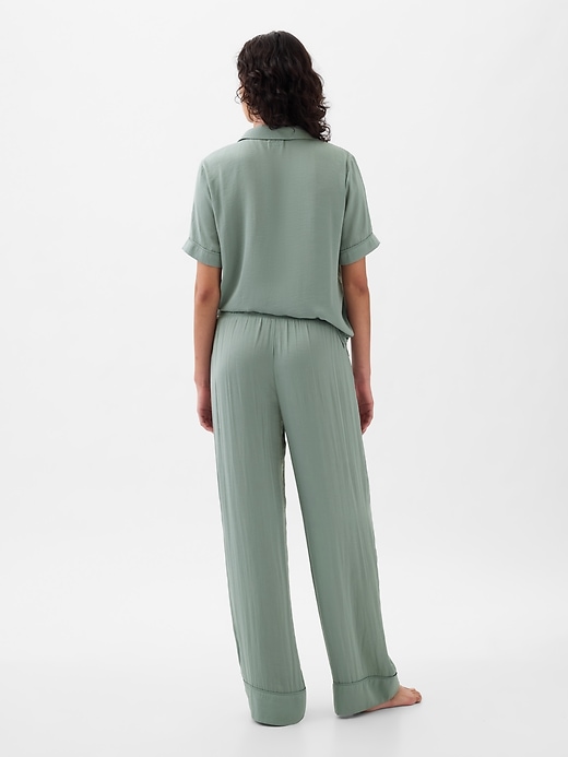 Image number 2 showing, Satin PJ Pants