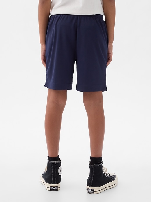 Image number 2 showing, GapFit Kids Recycled Mesh Pull-On Shorts