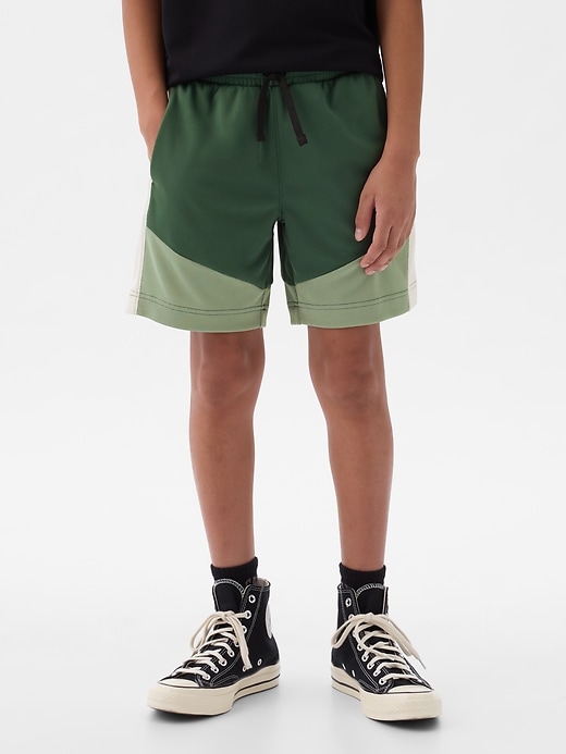 Image number 1 showing, GapFit Kids Fit Tech Shorts