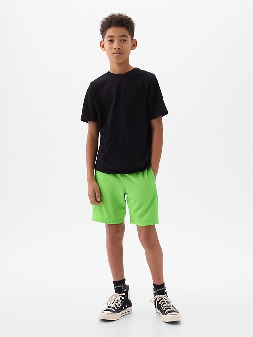 Image number 1 showing, Kids Quick-Dry Lined Shorts