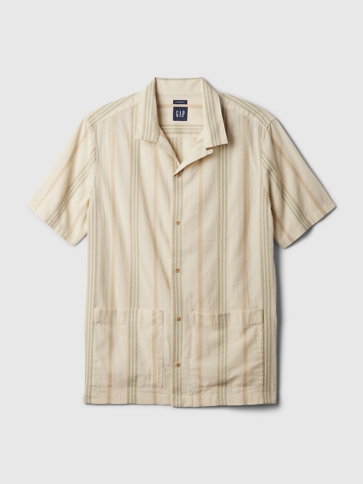Image number 4 showing, Linen-Cotton Resort Shirt