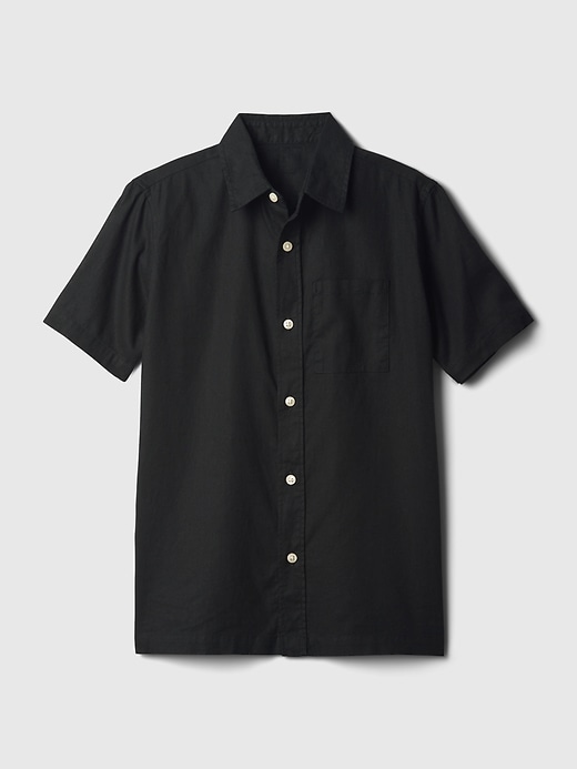 Image number 4 showing, Kids Linen-Cotton Shirt