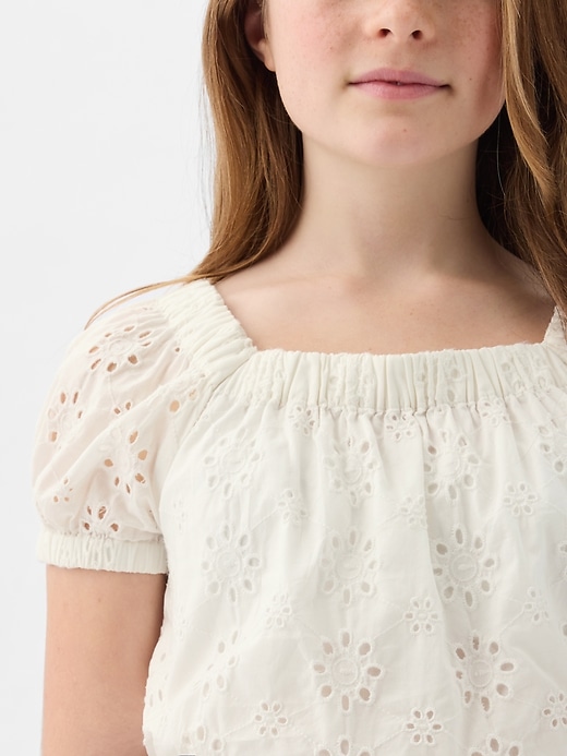Image number 4 showing, Kids Puff Sleeve Top