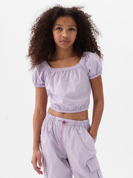 Image number 1 showing, Kids Puff Sleeve Top