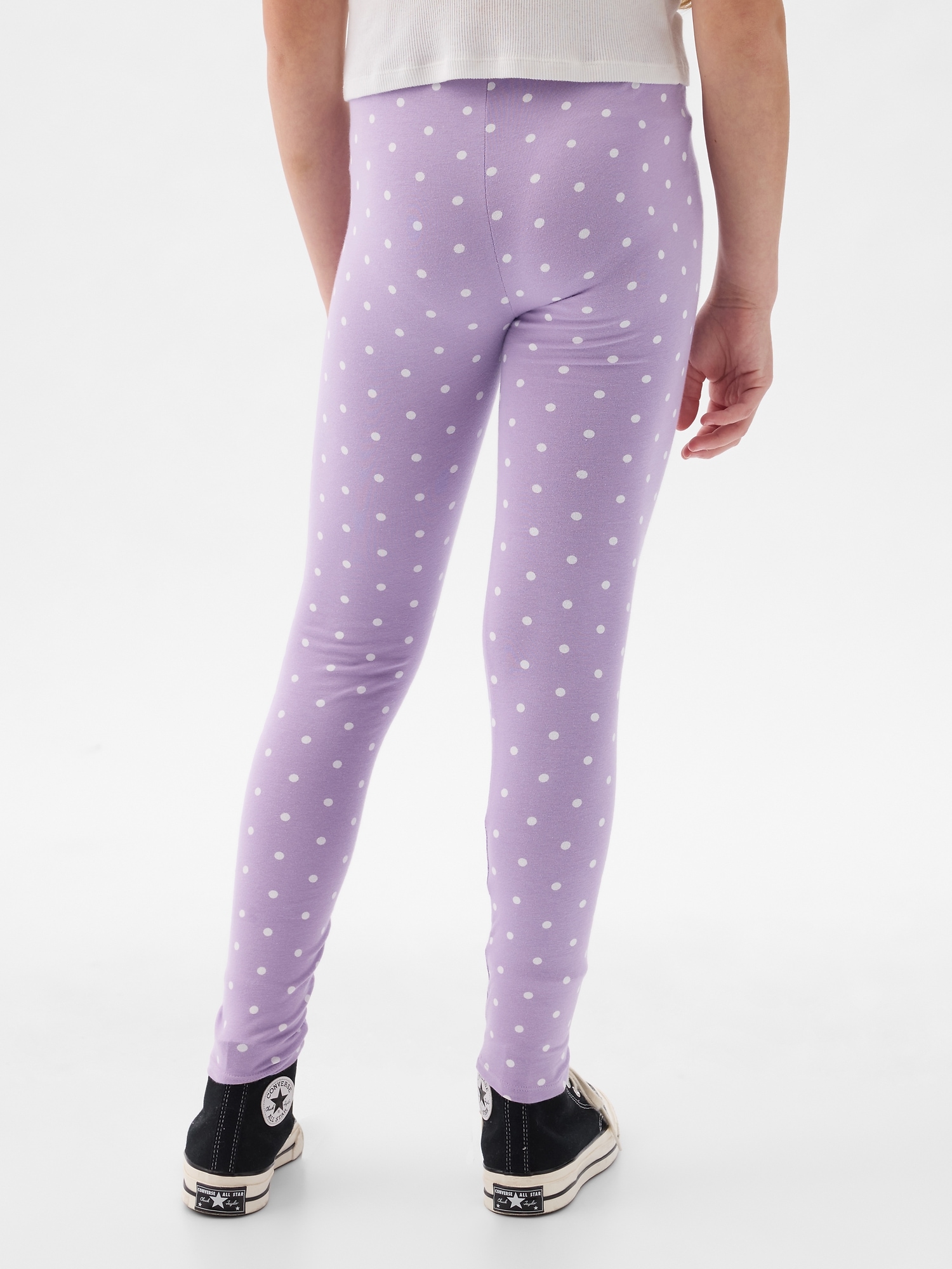 Gap Kids Solid Lavender Purple Leggings Size 14 - 16 - 33% off