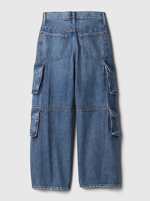 Image number 5 showing, Kids Baggy Cargo Jeans