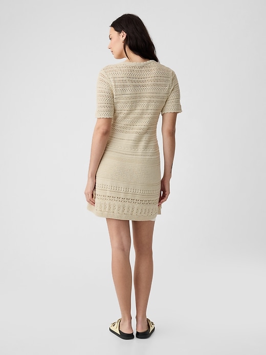 Image number 6 showing, Crochet Mini Dress