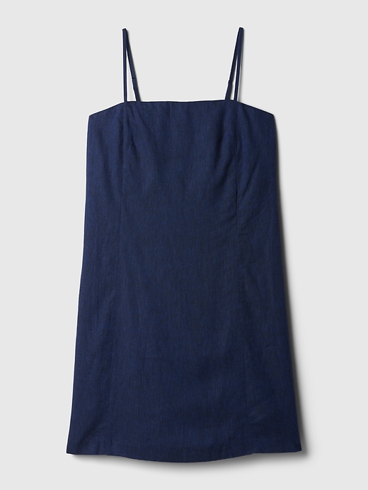 Image number 6 showing, Linen-Blend Mini Dress