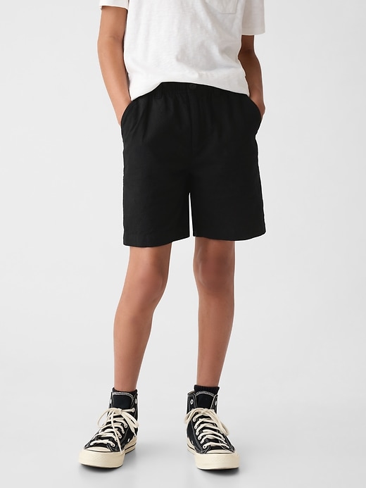 Image number 2 showing, Kids Linen-Cotton Shorts