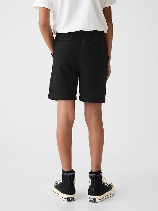 Image number 3 showing, Kids Linen-Cotton Shorts