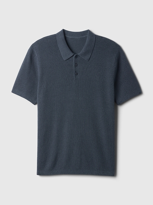 Image number 4 showing, Textured Polo Shirt