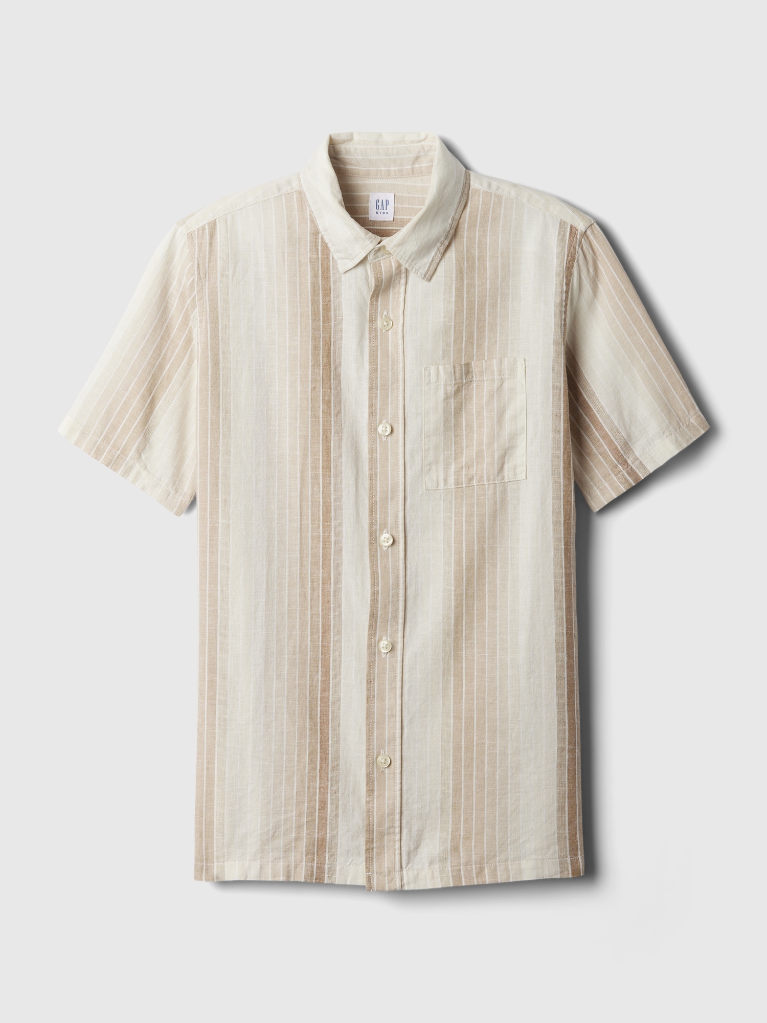 Kids Linen-Cotton Shirt | Gap