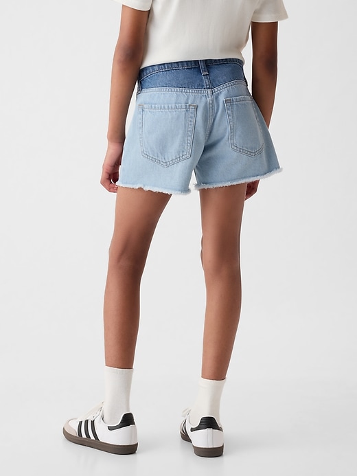Image number 3 showing, Kids Low Rise Denim Shorts