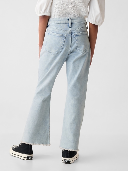 Image number 3 showing, Kids High Rise '70s Flare Ankle Jeans