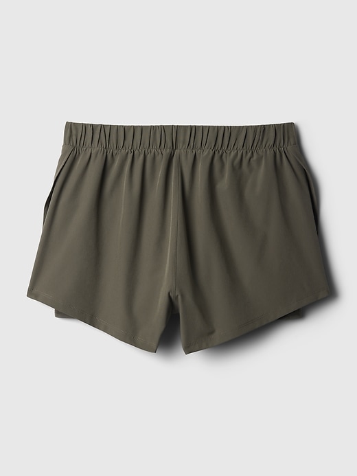 Image number 6 showing, GapFit Mid Rise Dolphin Running Shorts