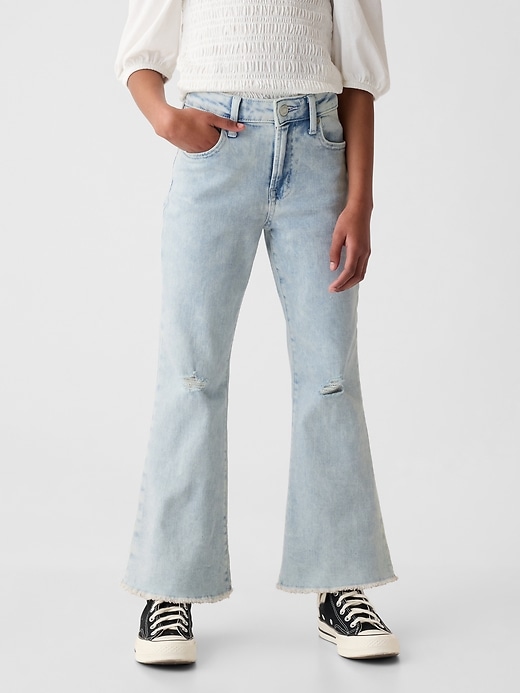 Image number 2 showing, Kids High Rise '70s Flare Ankle Jeans