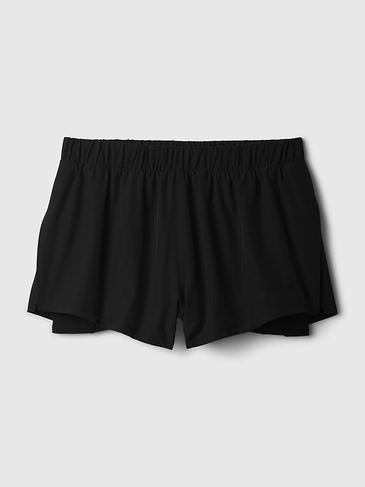 Image number 4 showing, GapFit Mid Rise Dolphin Running Shorts