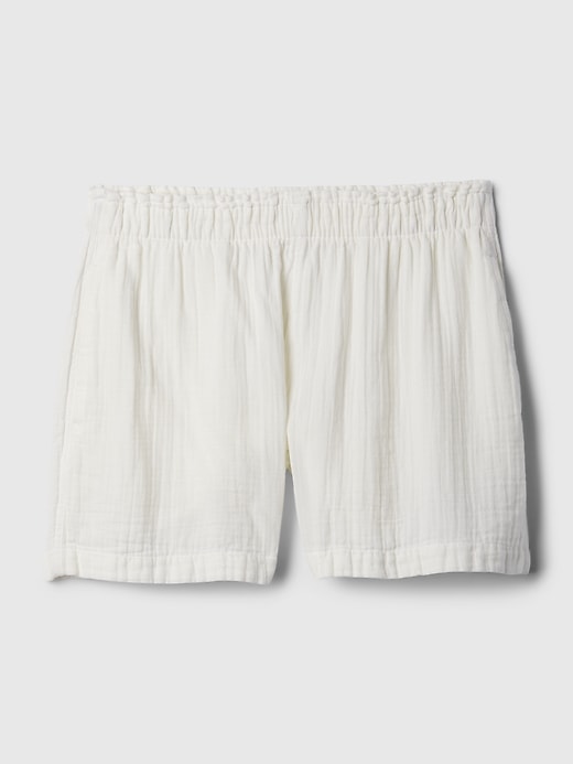 Image number 7 showing, Crinkle Gauze Pull-On Shorts