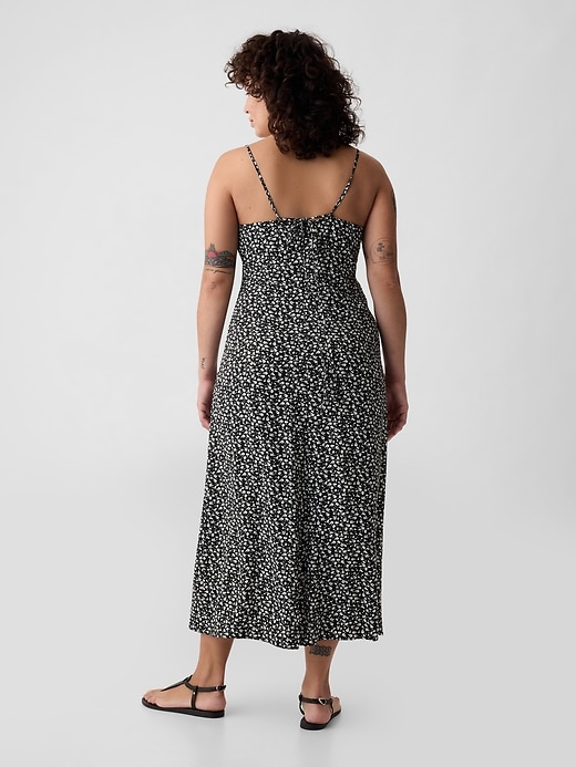 Image number 6 showing, Ruched Slip Midi Dress