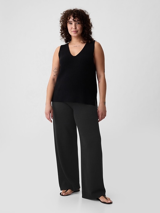 Image number 5 showing, Wide-Leg Sweater Pants