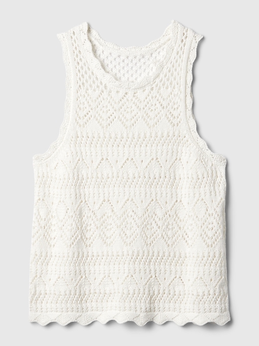 Image number 5 showing, Crochet Halter Tank Top