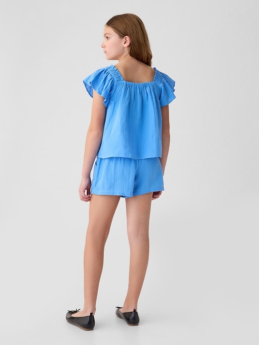 Image number 2 showing, Kids Crinkle Gauze Outfit Set