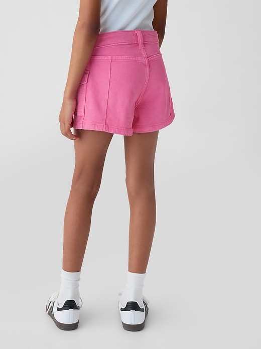 Image number 3 showing, Kids High-Rise Denim Shorts