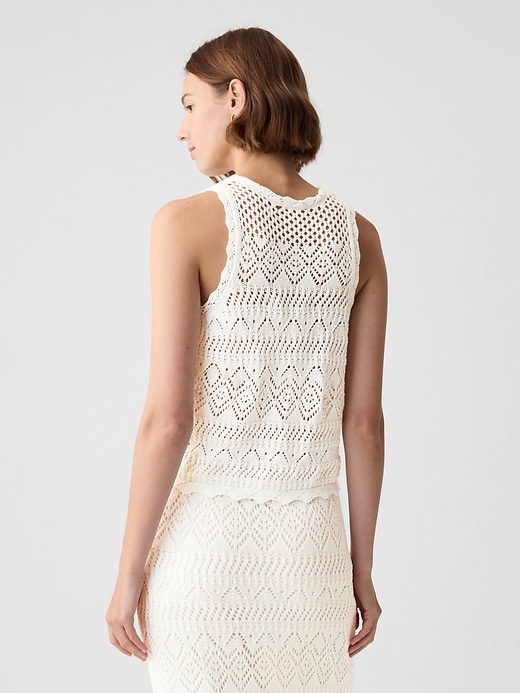 Image number 2 showing, Crochet Halter Tank Top