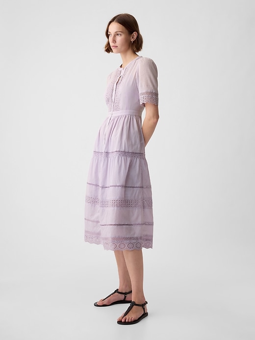 Image number 3 showing, Lace Midi Dress