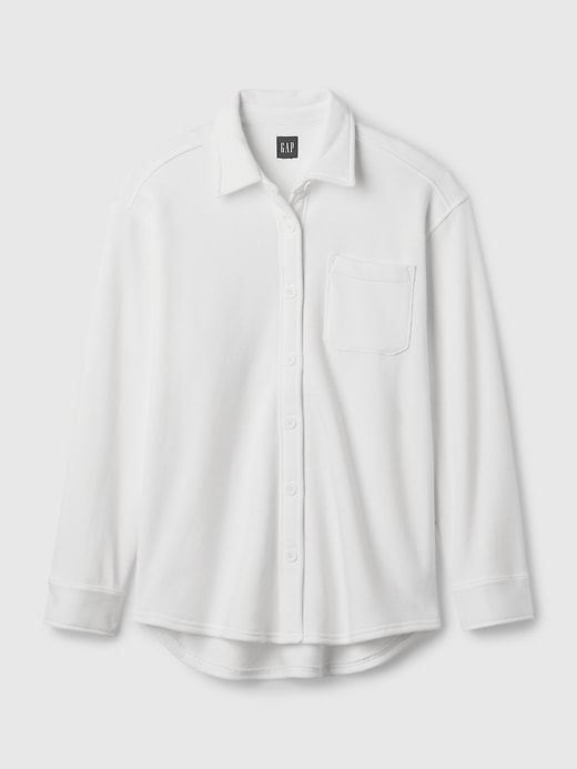 Image number 3 showing, Vintage Soft Oversized Shirt Jacket