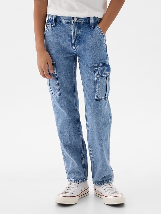 Image number 2 showing, Kids Original Straight Cargo Jeans