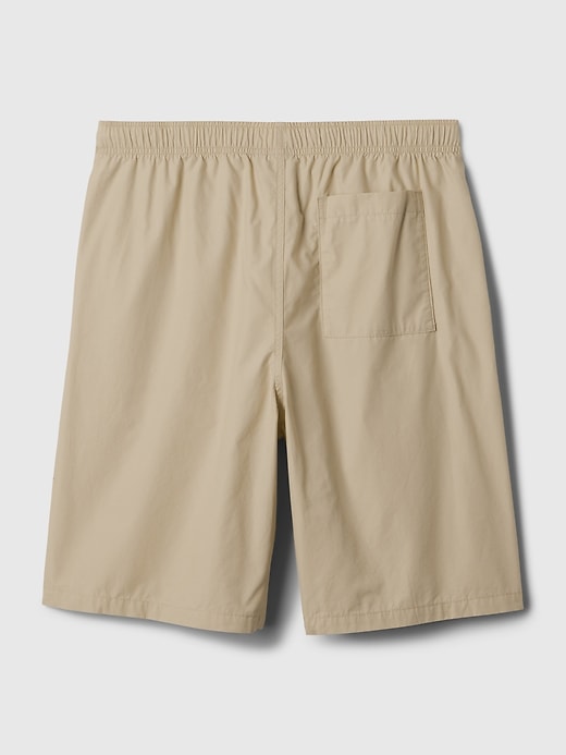 Image number 6 showing, 10" Poplin Easy Shorts with E-Waist