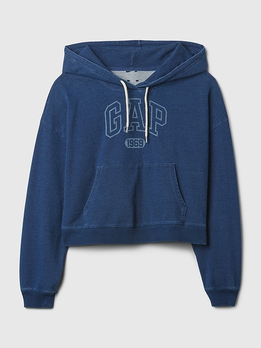 Image number 4 showing, Gap Arch Logo Cropped Hoodie