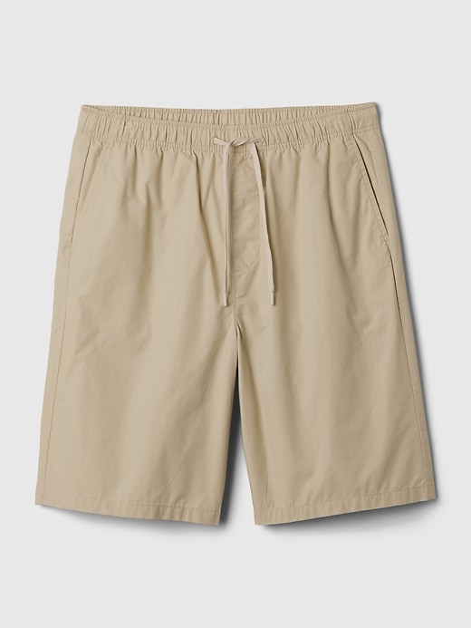 Image number 5 showing, 10" Poplin Easy Shorts with E-Waist