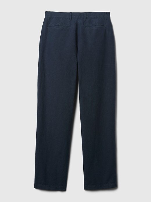 Image number 6 showing, Linen-Cotton Pleated Trousers