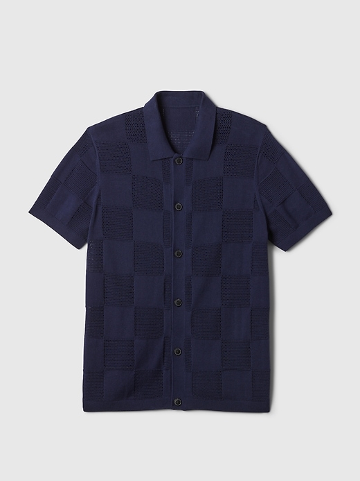 Image number 4 showing, Textured Polo Shirt