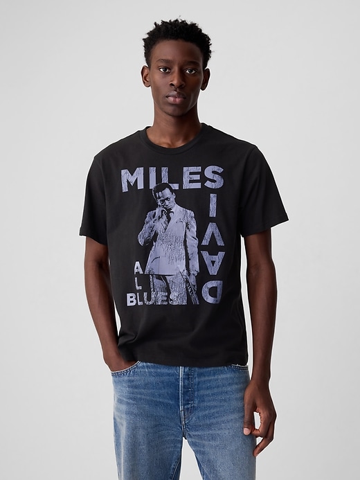 Image number 1 showing, Miles Davis Graphic T-Shirt