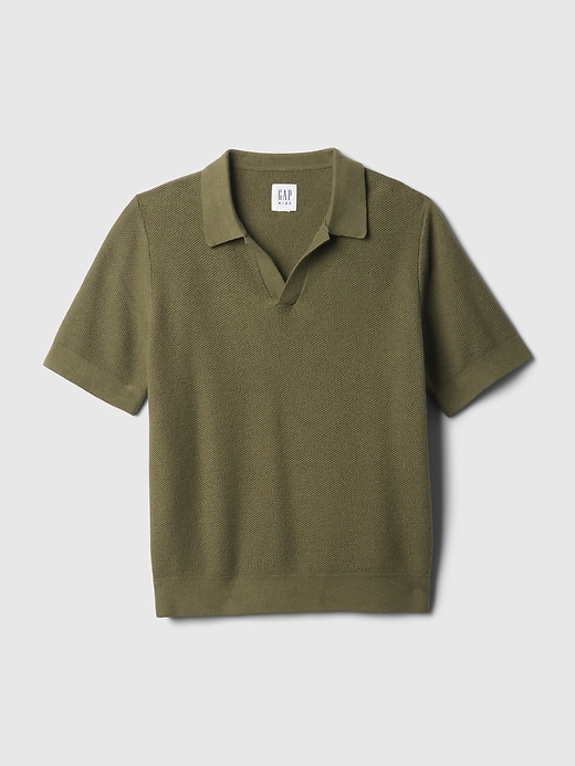Image number 9 showing, Kids Textured Polo Sweater
