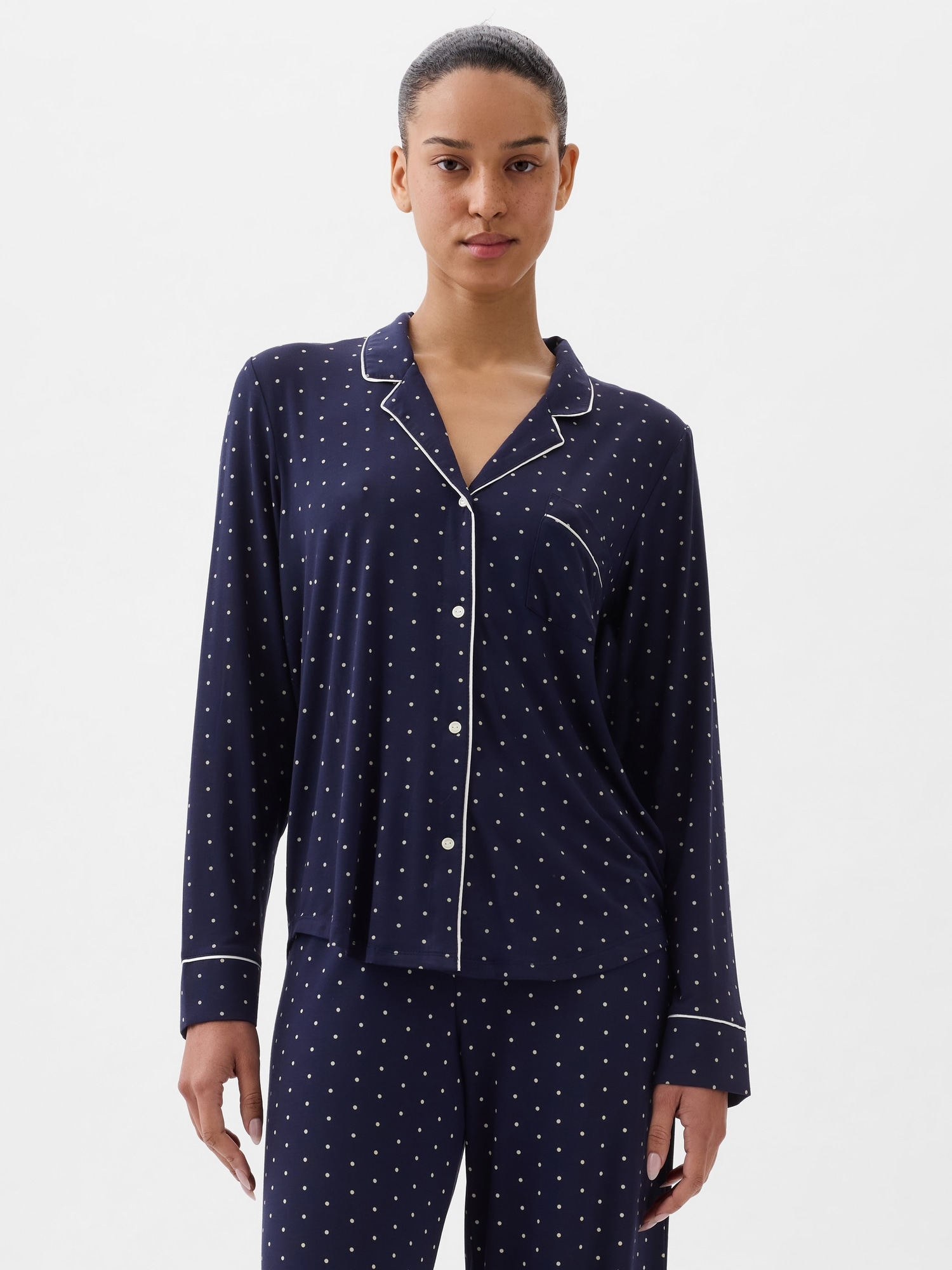 Sustainable nightwear for women: Pajama tops and sleep shirts - GOTS  certified