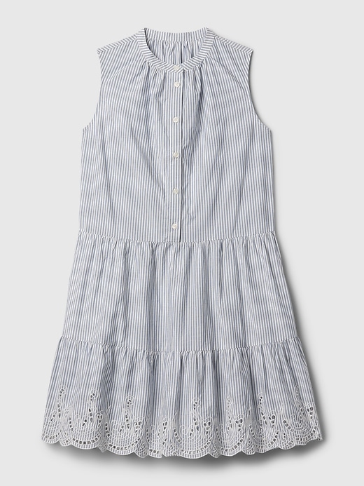 Image number 6 showing, Eyelet Mini Shirtdress