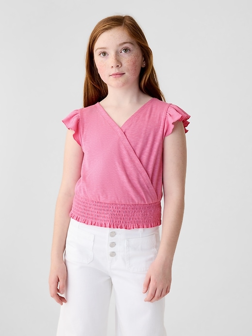 Image number 1 showing, Kids Wrap Top