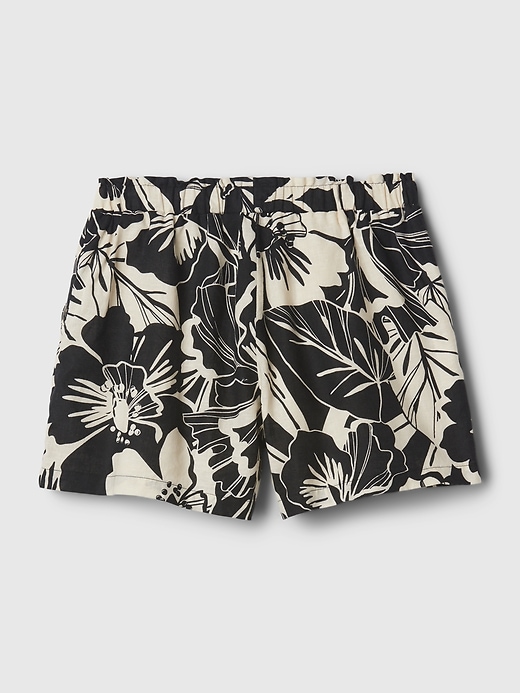 Image number 5 showing, Kids Linen-Cotton Pull-On Shorts