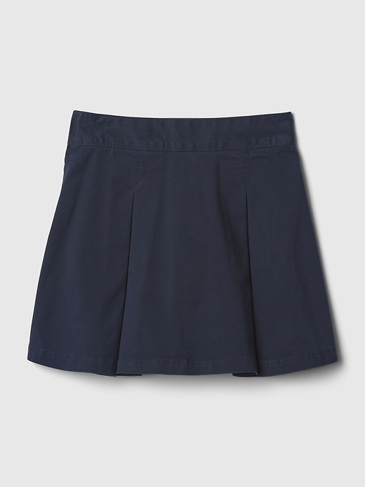 Image number 3 showing, Kids Uniform Pleated Khaki Skort