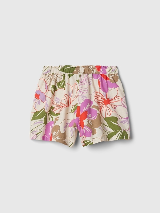 Image number 5 showing, Kids Linen-Cotton Pull-On Shorts
