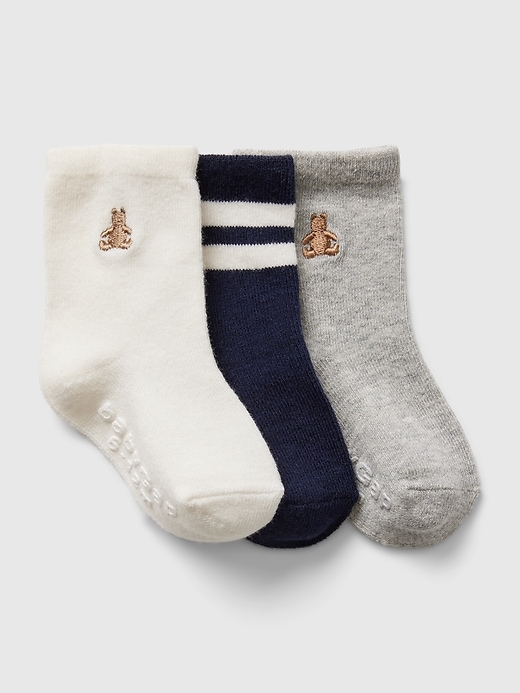Image number 3 showing, Baby First Favorites Crew Socks (3-Pack)