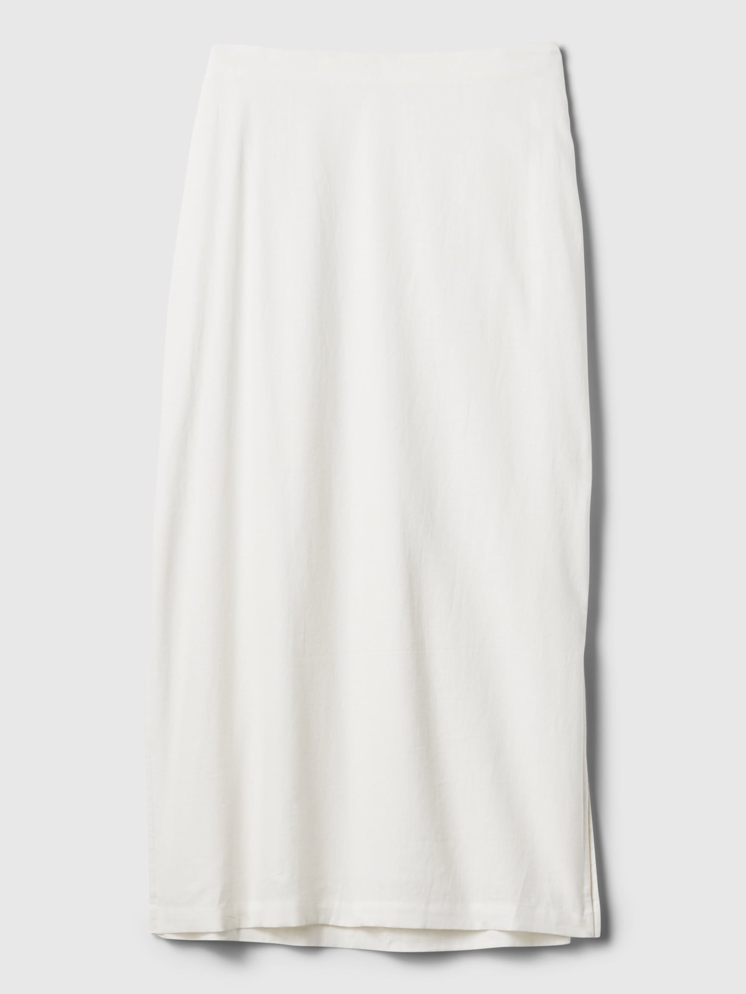 Linen-Blend Maxi Skirt | Gap