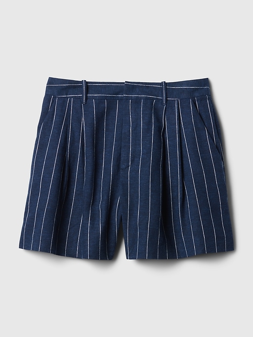 Image number 7 showing, 365 High Rise Linen-Blend Shorts