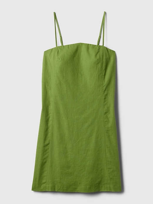 Image number 6 showing, Linen-Blend Mini Dress