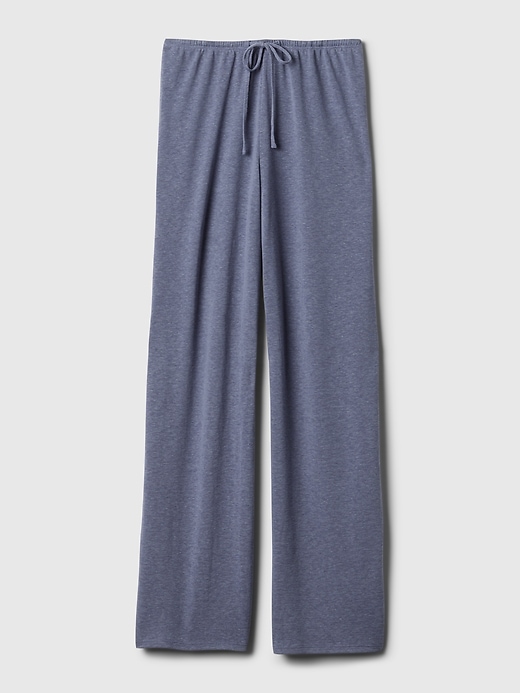 Image number 4 showing, Linen-Blend PJ Pants